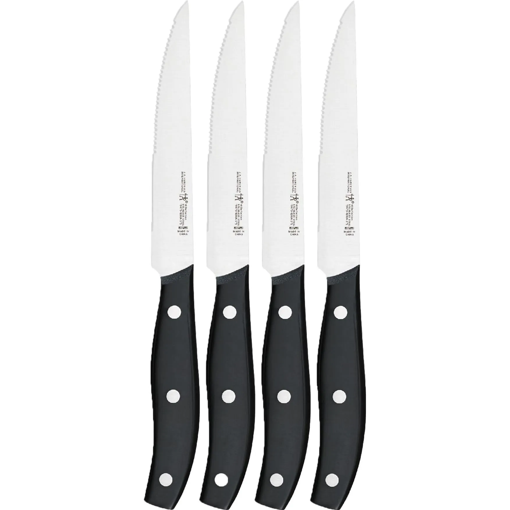 Henckels Definition 4-Piece Steak Knife Set 1011195 jute rug, burlap rug