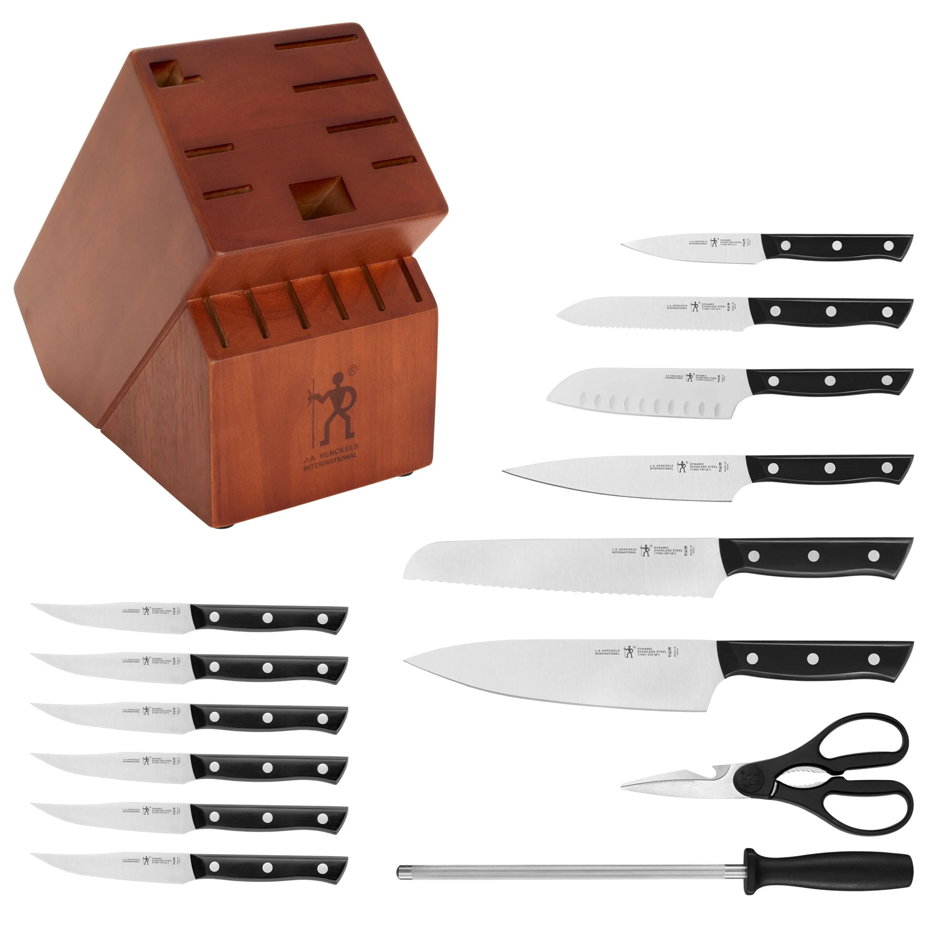 Henckels Dynamic 15-Piece Knife Block Set 1010994