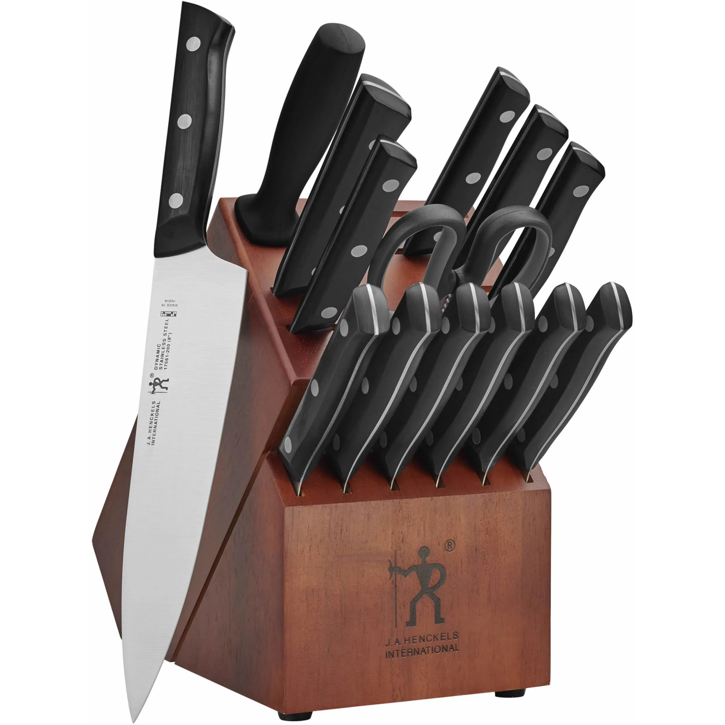 Henckels Dynamic 15-Piece Knife Block Set 1010994 jute rug, burlap rug