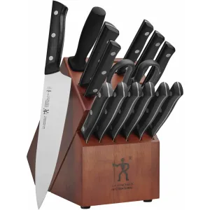 Henckels Dynamic 15-Piece Knife Block Set 1010994 jute rug, burlap rug