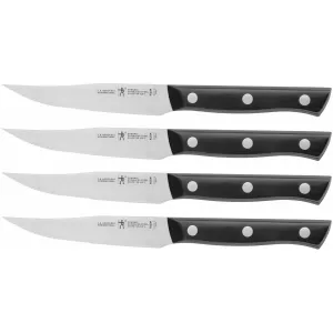 Henckels Dynamic 4-Piece Steak Knife Set 1010987 jute rug, burlap rug