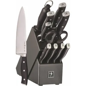 Henckels Forged Accent 12-Piece Knife Block Set 1011253 jute rug, burlap rug