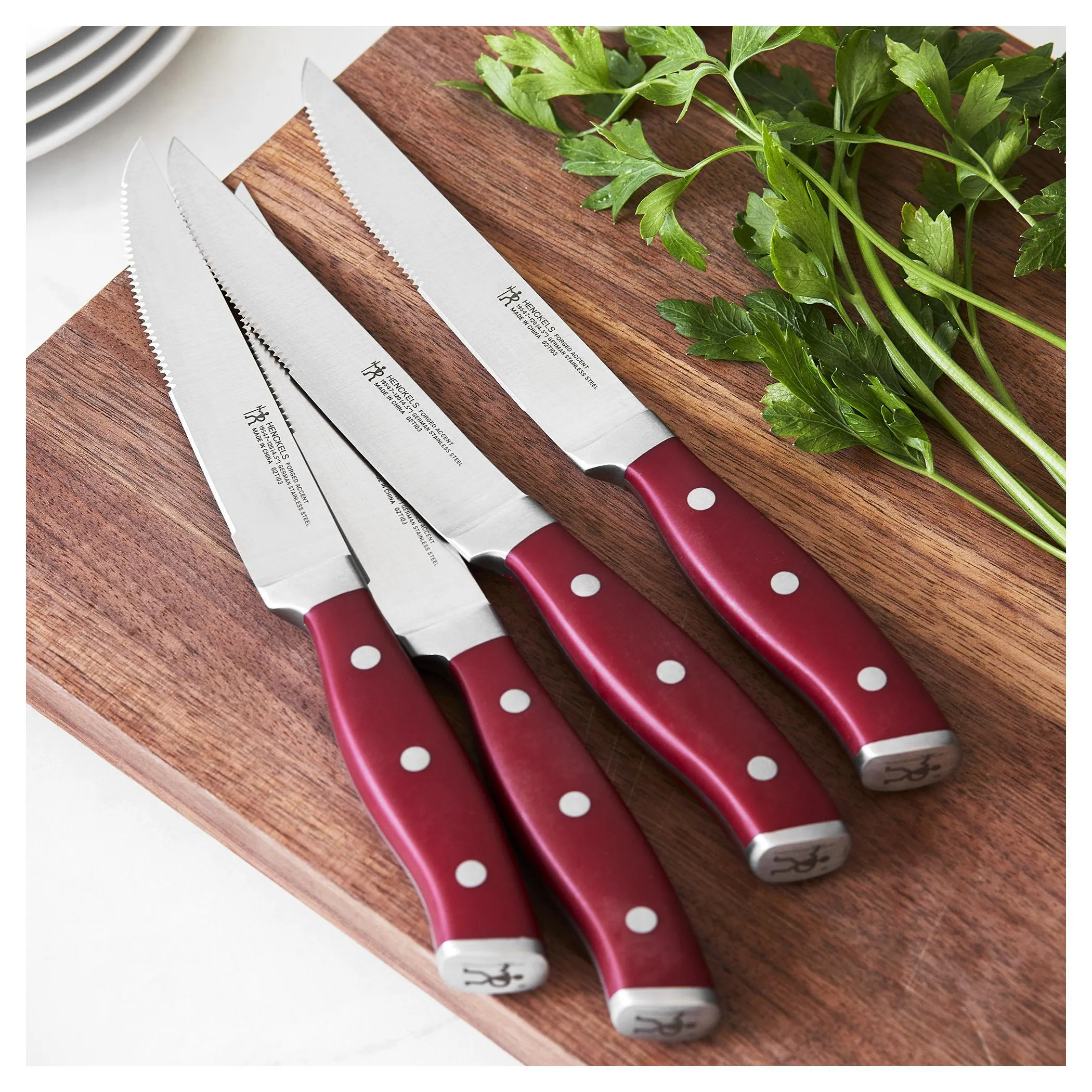 Henckels Forged Accent 4-Piece Steak Knife Set 1011264