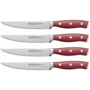 Henckels Forged Accent 4-Piece Steak Knife Set 1011264 jute rug, burlap rug