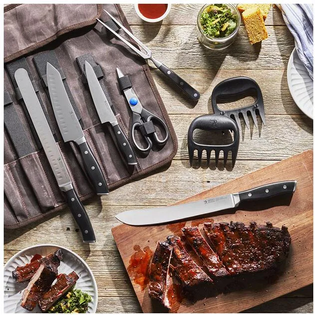 Henckels Forged Accent 9-Piece Knife Roll Set 1031992