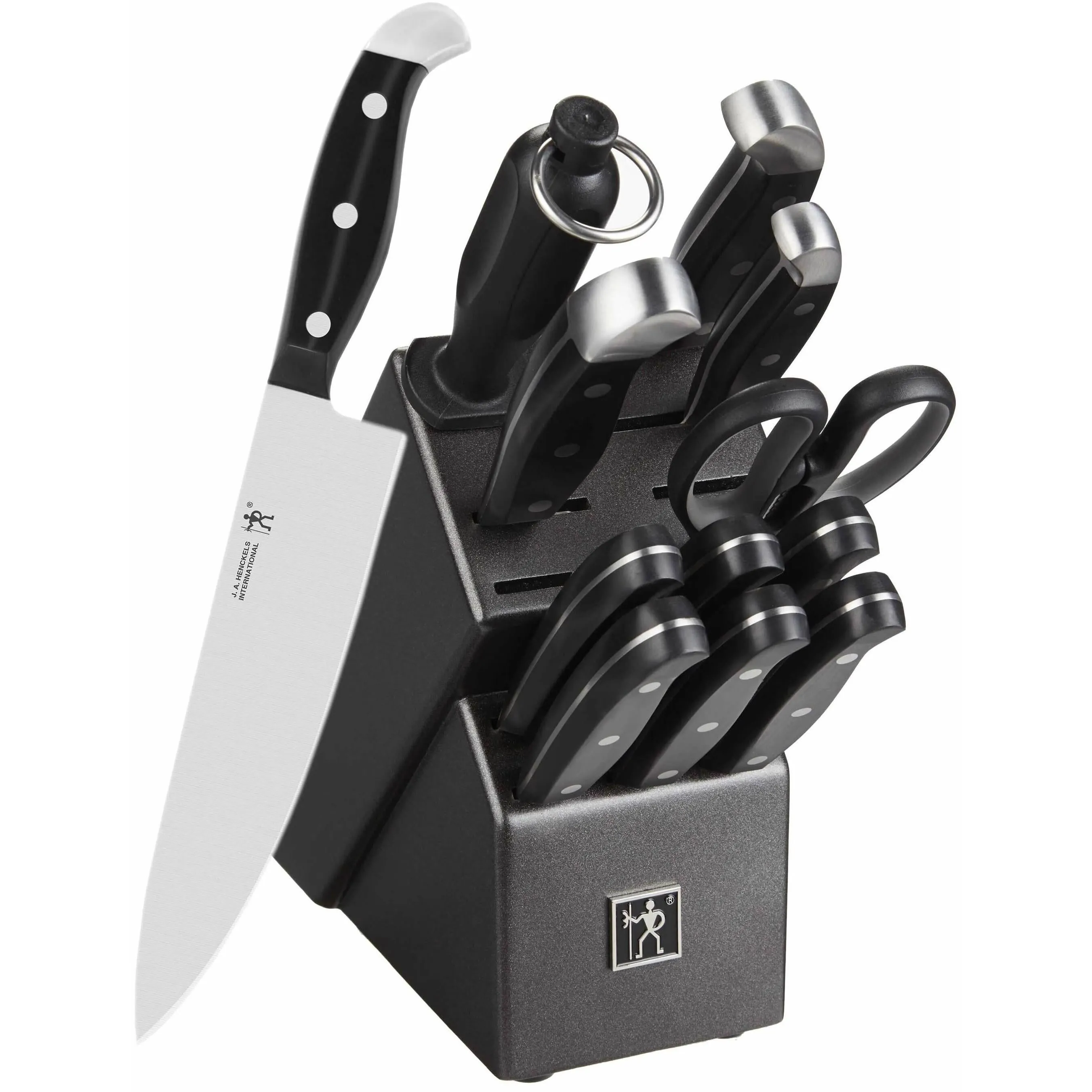 Henckels Statement 13-Piece Knife Block Set 1013665 jute rug, burlap rug