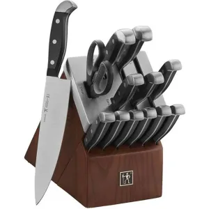 Henckels Statement 14-Piece Knife Block Set 1013676 jute rug, burlap rug