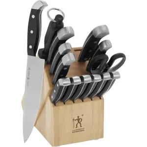 Henckels Statement 15-Piece Knife Block Set 1013661 jute rug, burlap rug