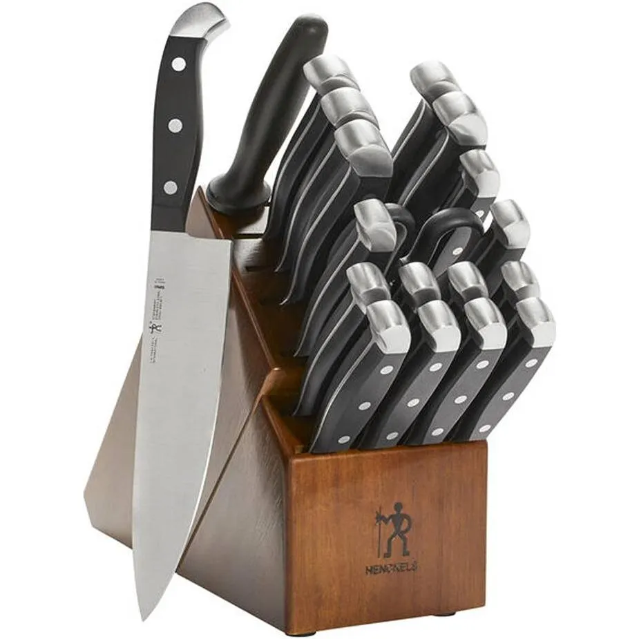 Henckels Statement 20-Piece Knife Block Set 1013679 jute rug, burlap rug