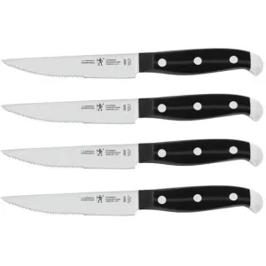 Henckels Statement 4-Piece Steak Knife Set 1013659 jute rug, burlap rug