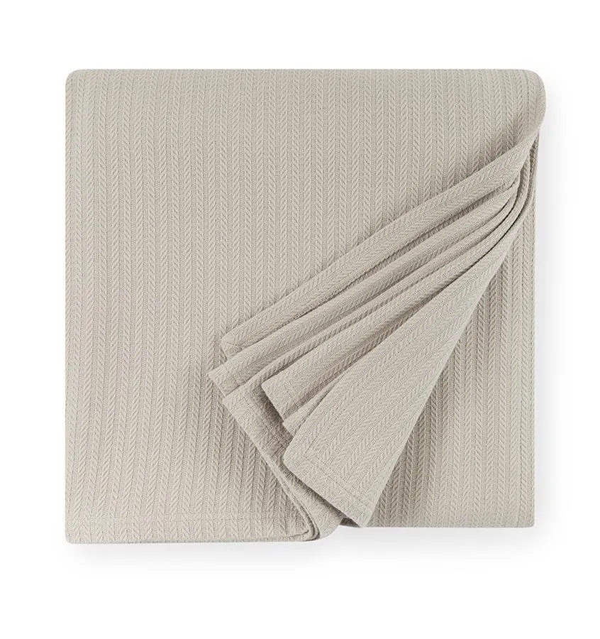Herringbone Weave Cotton Blankets