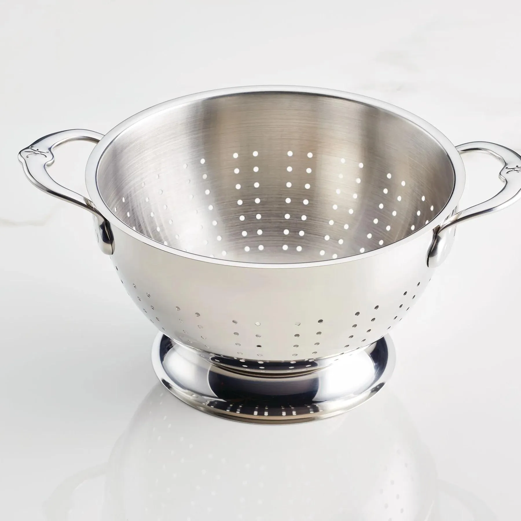 Hestan Provisions Stainless Steel Colander, 3-Quart, Stainless Steel 48693-C