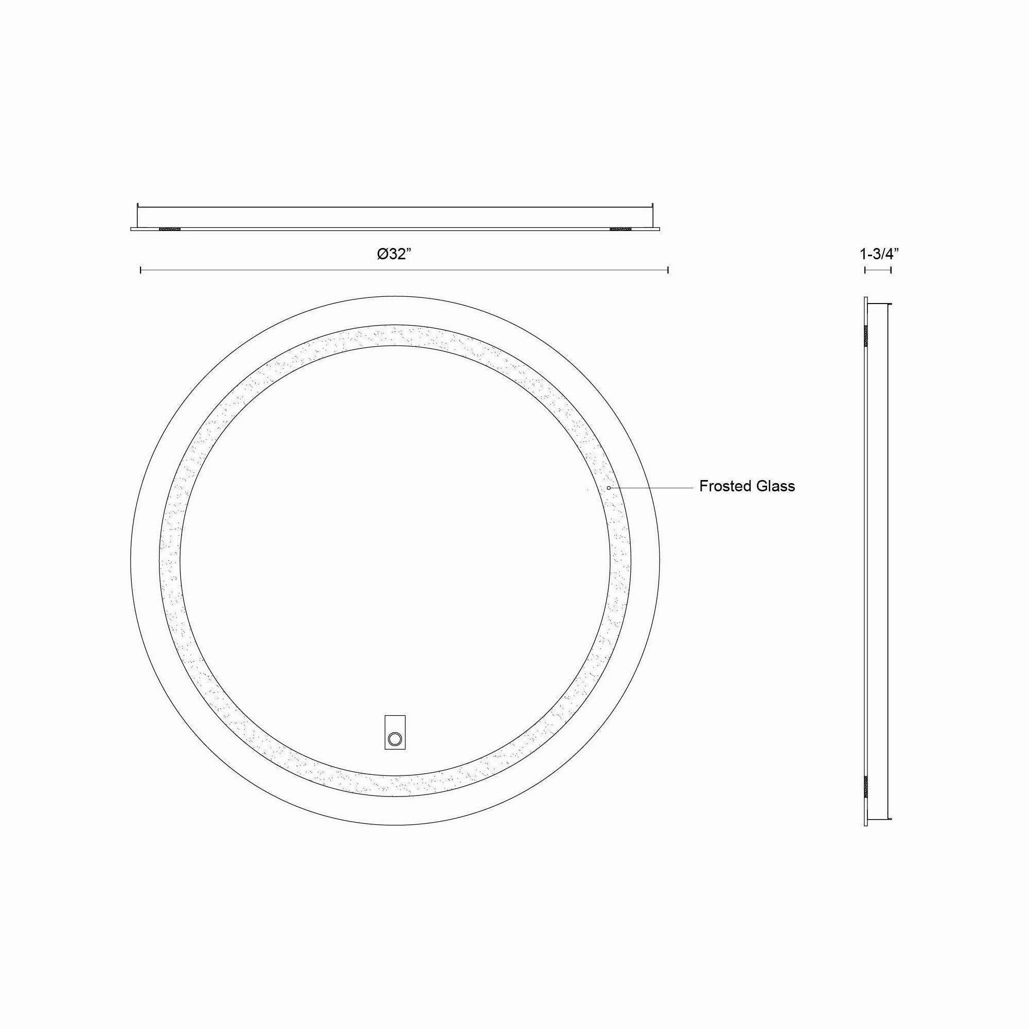 Hillmont 32" Vanity Mirror