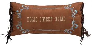 Home Sweet Home Embroidered Western Pillow storage cart, utility cart