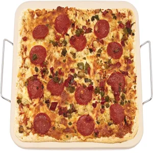 Home Works Rectangular Pizza Stone with Rack 51155 table lamp, bedside lamp
