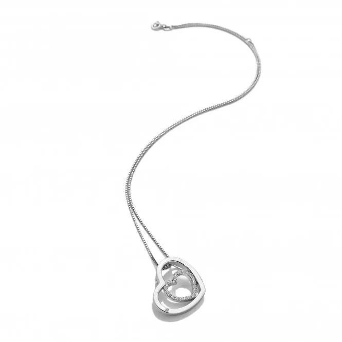 Hot Diamonds Jewellery Hot Diamonds Adorable Encased Sterling Silver Pendant