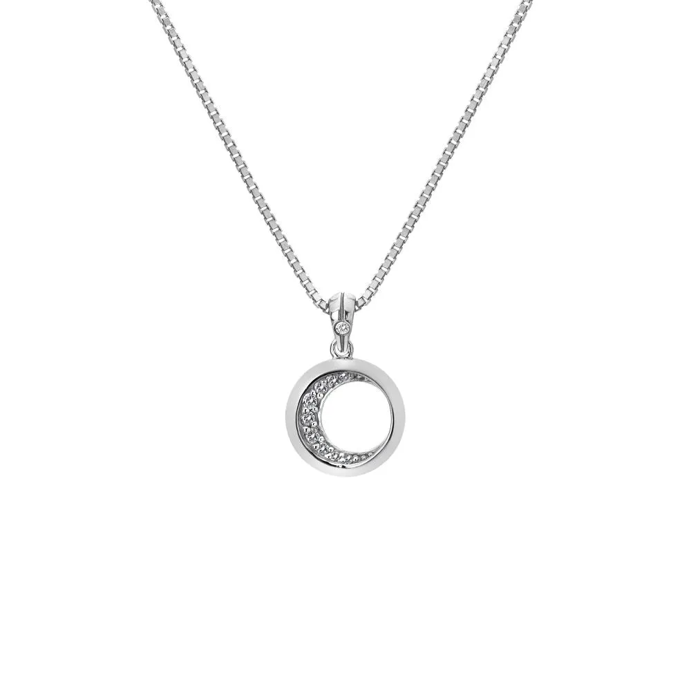 Hot Diamonds Jewellery Hot Diamonds Celestial Sterling Silver Topaz Pendant Necklace