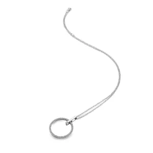 Hot Diamonds Jewellery Hot Diamonds Constant Circle Sterling Silver Necklace