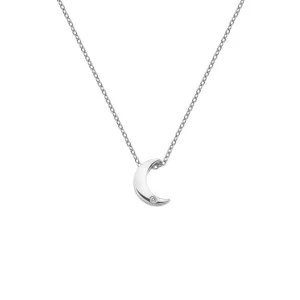 Hot Diamonds Jewellery Hot Diamonds Diamond Amulet Sterling Silver Crescent Necklace
