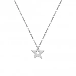 Hot Diamonds Jewellery Hot Diamonds Diamond Amulet Sterling Silver Star Necklace
