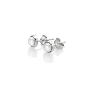 Hot Diamonds Jewellery Hot Diamonds Diamond Amulets Sterling Silver Pearl Earrings