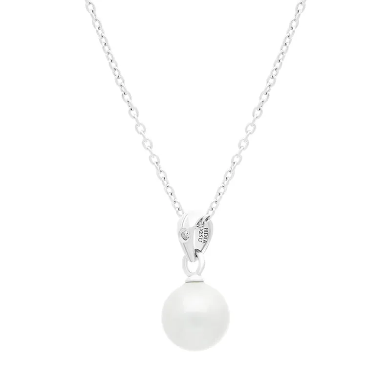 Hot Diamonds Jewellery Hot Diamonds Diamond Amulets Sterling Silver Pearl Pendant