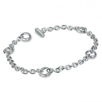 Hot Diamonds Jewellery Hot Diamonds Elegance Sterling Silver Diamond Charm Bracelet