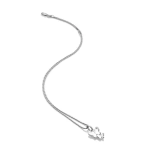 Hot Diamonds Jewellery Hot Diamonds Flutter Sterling Silver Butterfly Statement Pendant