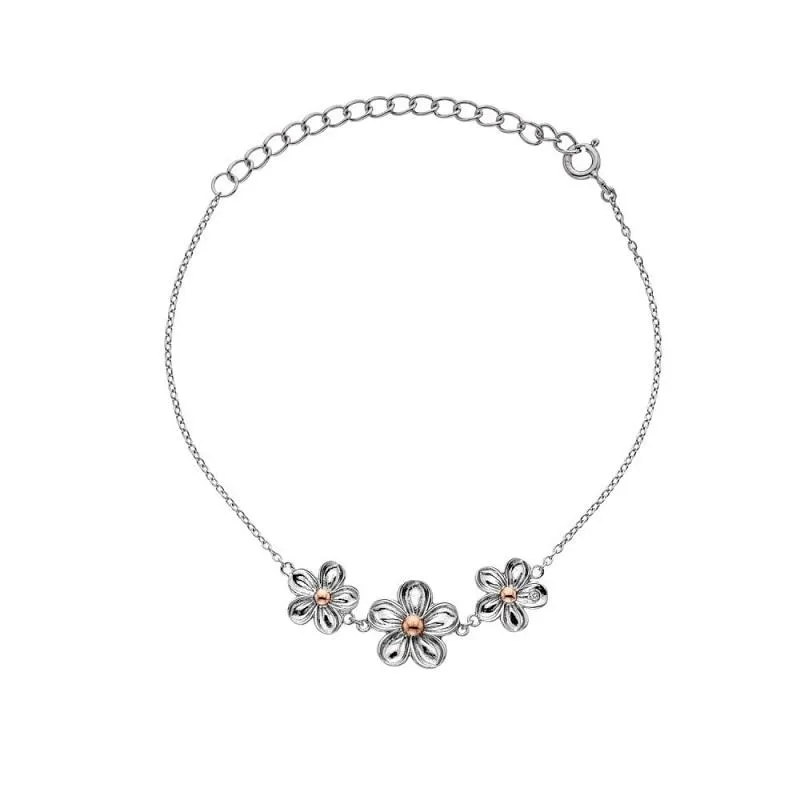 Hot Diamonds Jewellery Hot Diamonds Forget Me Not Sterling Silver Bracelet