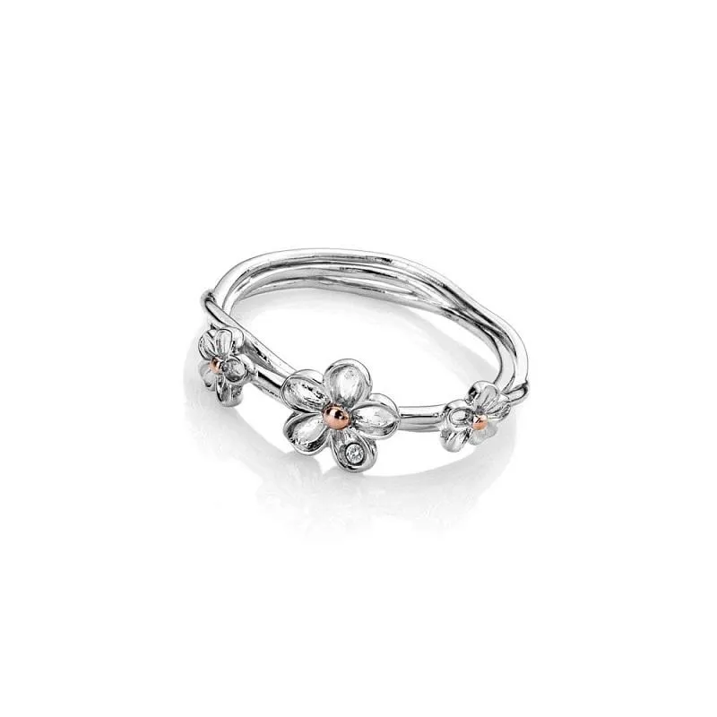 Hot Diamonds Jewellery Hot Diamonds Forget Me Not Sterling Silver Ring
