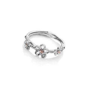 Hot Diamonds Jewellery Hot Diamonds Forget Me Not Sterling Silver Ring