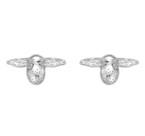 Hot Diamonds Jewellery Hot Diamonds Honey Bee Sterling Silver Stud Earrings