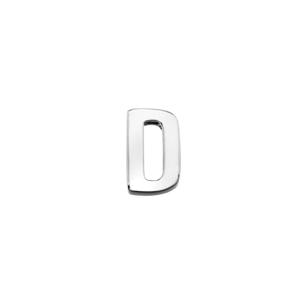 Hot Diamonds Jewellery Hot Diamonds Icon Storyteller Sterling Silver Letter D Pendant Charm D