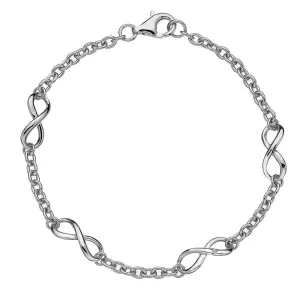 Hot Diamonds Jewellery Hot Diamonds Infinity Sterling Silver Bracelet