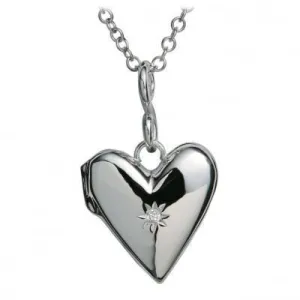 Hot Diamonds Jewellery Hot Diamonds Just Add Love Sterling Silver Spontaneous Locket