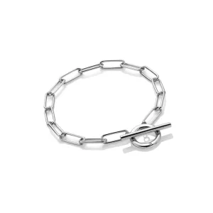 Hot Diamonds Jewellery Hot Diamonds Linked T-Bar Sterling Silver Bracelet