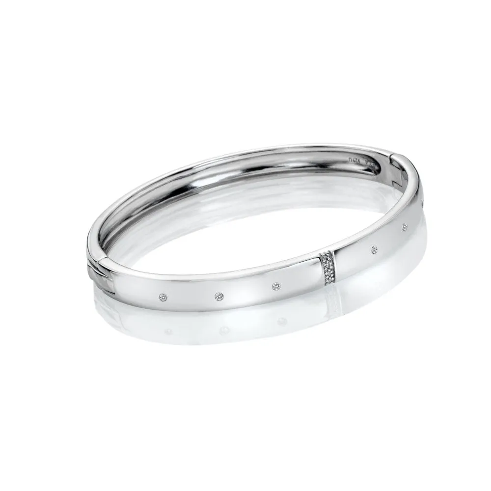 Hot Diamonds Jewellery Hot Diamonds Much Loved Sterling Silver Bangle