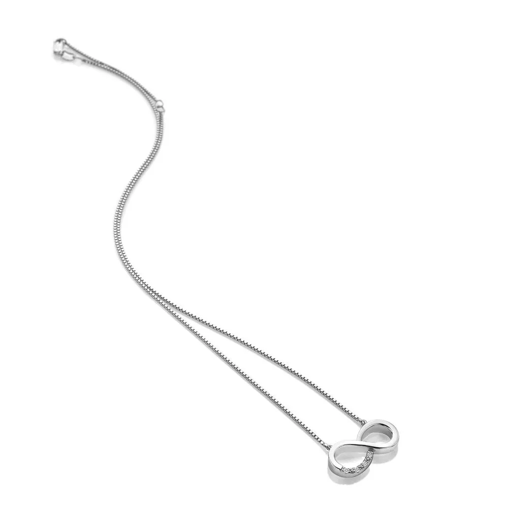 Hot Diamonds Jewellery Hot Diamonds Much Loved Sterling Silver Infinity Pendant