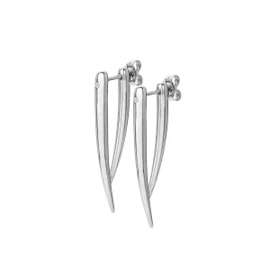 Hot Diamonds Jewellery Hot Diamonds Reflect Sterling Silver Statement Earrings