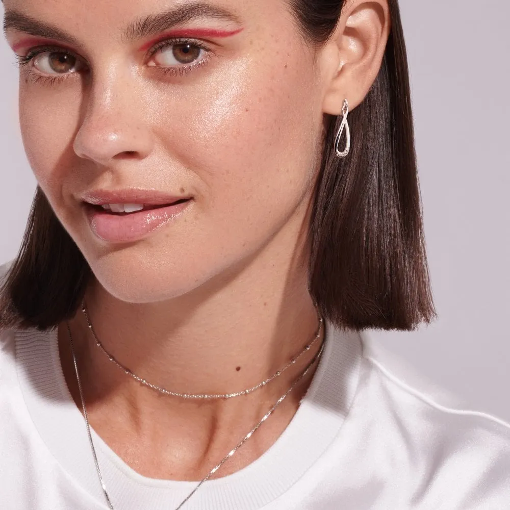 Hot Diamonds Jewellery Hot Diamonds Sterling Silver Bead Chain Necklace