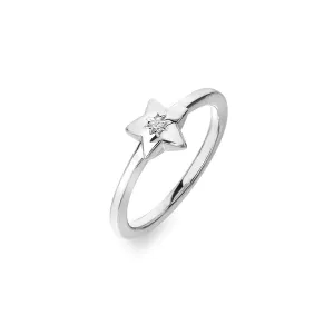 Hot Diamonds Jewellery Hot Diamonds Sterling Silver Star Ring