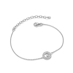Hot Diamonds Jewellery Hot Diamonds Sterling Silver White Topaz Orbit Bracelet