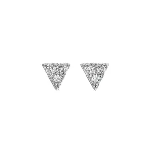 Hot Diamonds Jewellery Hot Diamonds Sterling Silver White Topaz Stellar Earrings