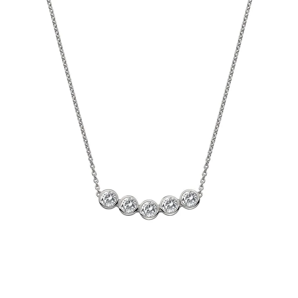 Hot Diamonds Jewellery Hot Diamonds Tender White Topaz Necklace
