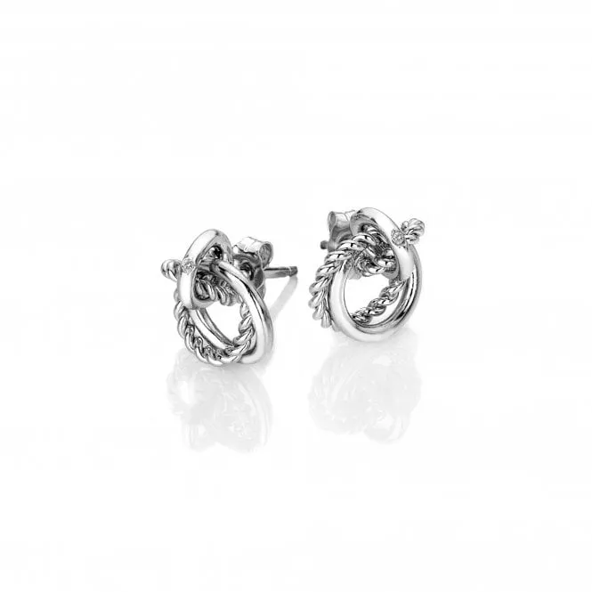 Hot Diamonds Jewellery Hot Diamonds Unity Sterling Silver Diamond Circle Earrings