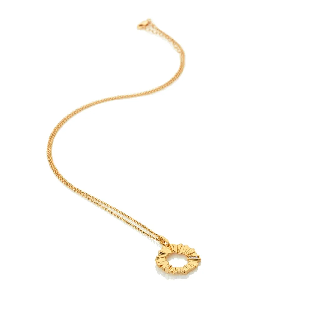 Hot Diamonds Jewellery Hot Diamonds x Jac Jossa Believe Gold Plated Sterling Silver Small Pendant