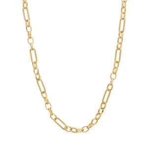 Hot Diamonds Jewellery Hot Diamonds x Jac Jossa Embrace Gold Plated Sterling Silver Statement Chain 45cm