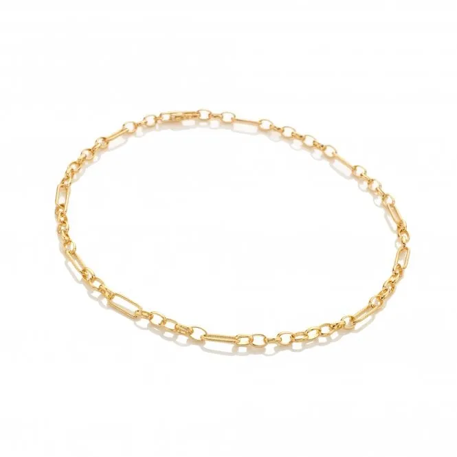 Hot Diamonds Jewellery Hot Diamonds x Jac Jossa Embrace Gold Plated Sterling Silver Statement Chain 45cm