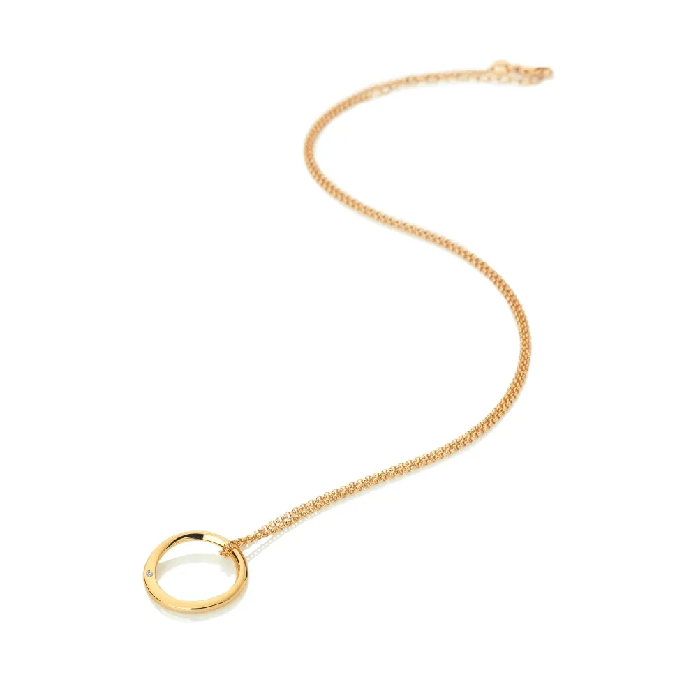 Hot Diamonds Jewellery Hot Diamonds x Jac Jossa Soul Gold Plated Sterling Silver Pendant
