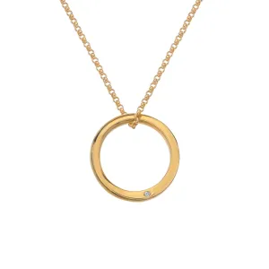 Hot Diamonds Jewellery Hot Diamonds x Jac Jossa Soul Gold Plated Sterling Silver Pendant